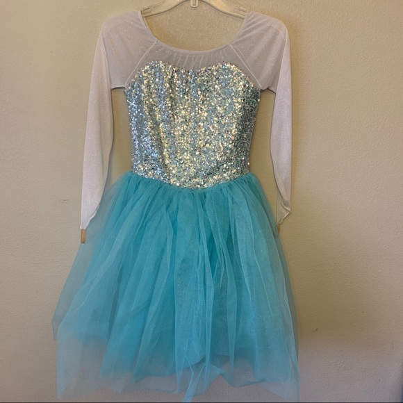 frozen dance costume
